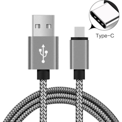 20 PCS Braided USB Cable 2A Type-C Adaptive Fast Cable For Samsung S10 S9 Quick Charge for Huawei Xiaomi
