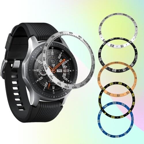 Gear S3 cover For Samsung Gear S3 Frontier Galaxy Watch 46mm/42mm Ring Adhesive Cover Anti Scratch smart watch accessories s3 46