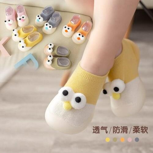 Baby girl summer Baotou 0-1-2-year-old toddler shoes spring and autumn soft bottom non slip male baby socks shoes