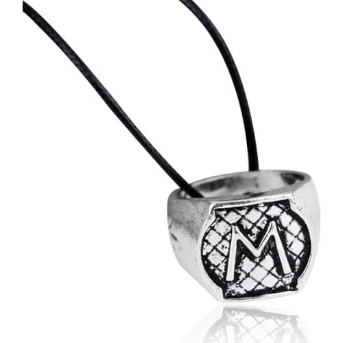 The Mortal Instruments City Of Bones Necklace Vintage Morgenstern Herondale Lightwood Family Shadowhunters Pendant Men Wholesale