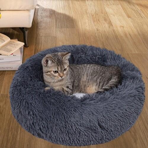 Soft Pet Cat Dog Bed Pet House Cloth Warmer Winter Sleeping Mat Comfortable Puppy Cat Kennel Sofa Cushion Pet Supplies