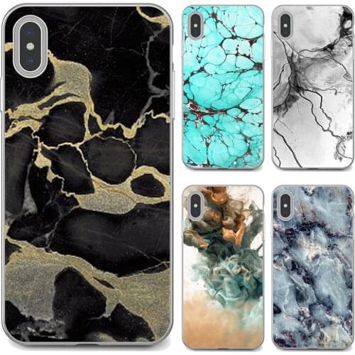 White-Black-Marble-Stone-texture For Xiaomi Redmi 2 S2 3 3S 4 4A 5 5A 5 6 6A 7A 9 9T 9C 9A Pro Pocophone F1 Soft Skin Cover
