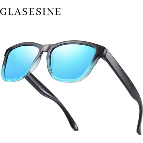 Glasesine Brand New Polarized Sunglasses For Mens Driving Shades Male Sun Glasses Travel Fishing Vintage Square Goggles UV400