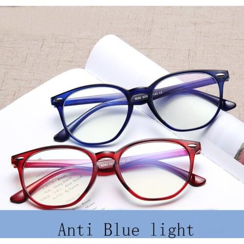 Fashion Anti-blue Glasses Frame Men Retro Ultra-light Glasses for Women Irregular Computer Eyewear Goggles Clear Glasses Woman