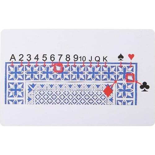 Secret Marked Poker Cards Perspective Playing Cards Magic Props Simple But Unexpected Magic Tricks