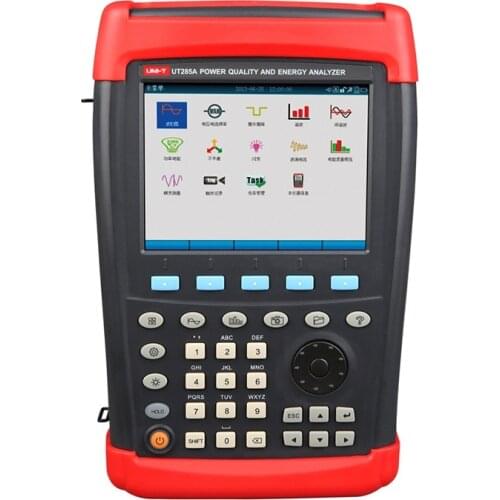 UNI-T UT285A three-phase power quality analyzer, hand-held power analyzer Digital power analyzer Power Energy Meter