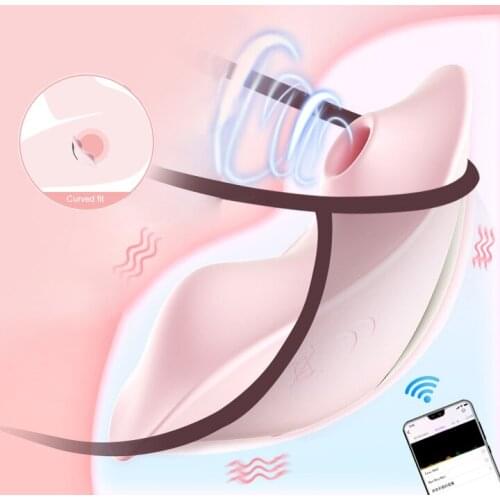 Wearable Vibrator for Women APP Bluetooth Wireless Control Portable Panty Vibrator Clitoral Stimulator Sex Toys Female Orgasm