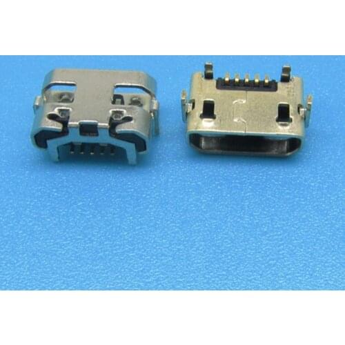 For Alcatel POP 2 OT-5042 Mini Micro USB jack DC Charging Socket Port Connector power plug dock 5 pin replacement repair parts