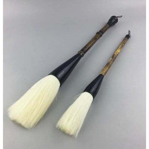 Dance Props Hopper-shaped Brush Pen Performing Decorating Soft Woolen Hair Chinese Calligraphy Brushes Stage Performance Items