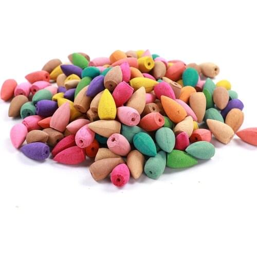 T Mixed Smell 100g/500g/1000g Backflow Incense Cones for Incense Burner Ceramic Scent for Home Tearoom Supplies Tower Incenses