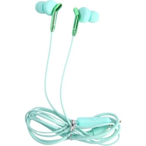 Universal 3.5mm Jack In-ear Earphone Bass Stereo Wired Headset with Mic for Huawei Smart phone with microphone in ear round hole