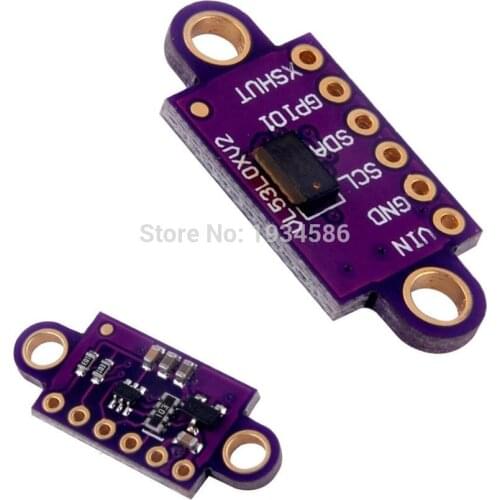 VL53L0X Time-of-Flight Laser Distance Sensor Breakout Module for Arduino VL53L0 VL53L0XV2 Carrier with Voltage Regulator