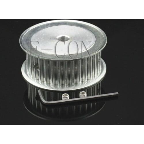 1pcs 5M35T HTD5M Aluminum Timing Belt Pulley 35 Teeth 8mm/10mm/12mm/20mm Bore 21mm width AF Type Stepper Motor