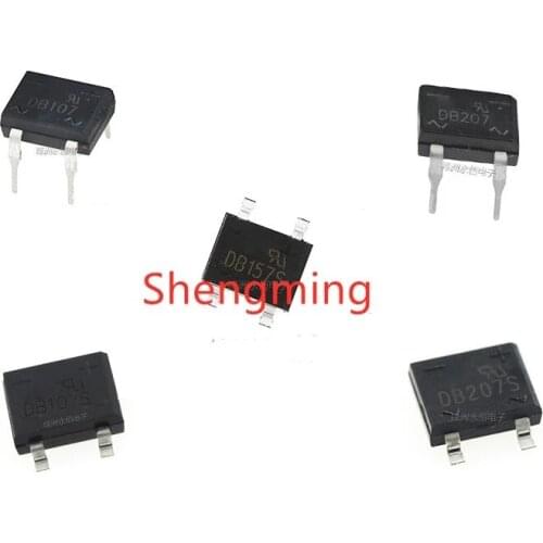 10PCS DB104S DB105S DB106S DB107S DB157S DB207S SOP4 DIP4