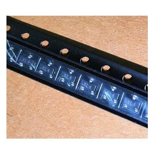 50PCS BAT54 BAT54S L44 LD3 KL4 WV4 DIODE SCHTK DUAL 30V 200MA SOT23