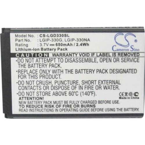 Cameron Sino 650mAh battery for LG GB220 GB230 GD350 LGIP-330NA Mobile, SmartPhone Battery