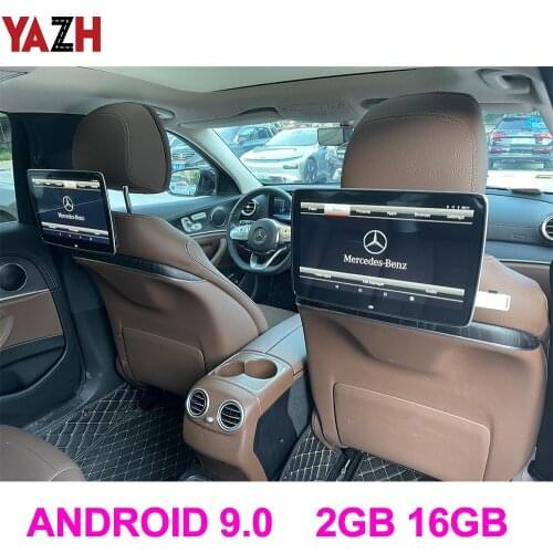 2020 NEW UI Headrest Monitor Car Electronics Wifi Android 9.0 Video Multimedia Rear Seat Entertainment System For Mercedes Benz