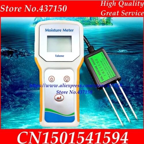Soil moisture sensor meter, soil temperature and humidity tester ,Soil moisture sensor + soil indicator