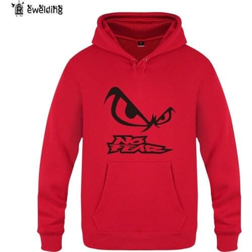 Mens Hoodies Novelty NO FEAR Printed Hoodie Men Funny Fleece Long Sleeve Mans Sweatshirt Pullover Tracksuit Oversized Coat New
