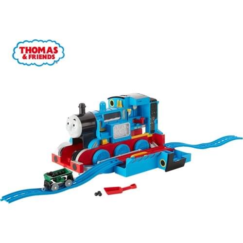 Thomas and Friends Electric Giant Thomas Train Multifunctional Station Track Children Toys