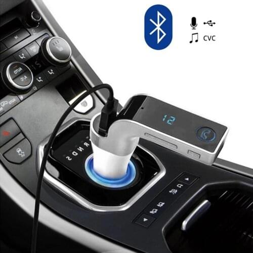 G7 Multifunctional Car Bluetooth Handsfree Transmitter Kit FM Transmitter USB MP3 Music Player USB Car Cigarette Lighter Charger