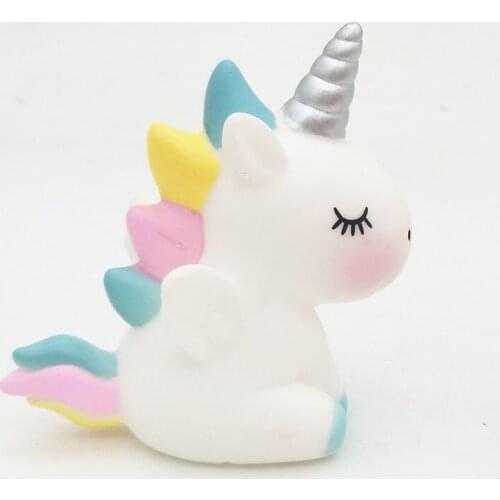 Unicorn Doll Unicorn Toy Kids Girl Gift Cake Topper for Birthday Party Wedding Decoration Baking Dessert Cute Gift Cake Supplies