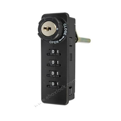 Combination Drawer Lock 4 Dial With Maser Key (MB4311), Drawer Cabinet Lock