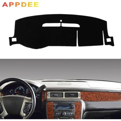 Dash Mat Dashboard Cover Dashmat Fit For Chevrolet Suburban Tahoe Avalanche Silverado GMC Yukon Sierra 2007-2013 Dash Board