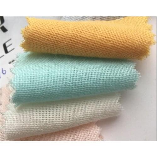 Organic cotton gauze fabric for baby diaper
