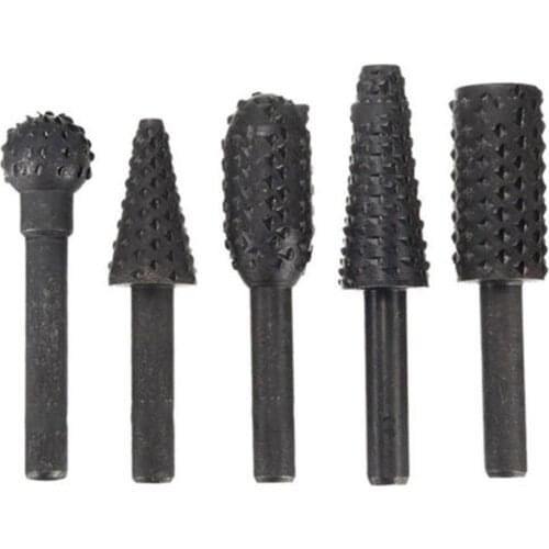 1/4'' 5PCS Drill Bit Set Cutting Tools For Woodworking Knife Wood Carving Tool