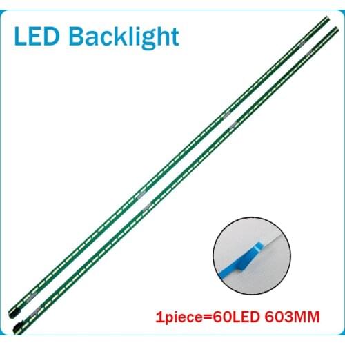 New Kit 2 PCS 60LED 603mm LED strip for LG 55UH650V 6922L-0189A 6916L2466A 6916L2465A LC550EGG (FJ) (M5) 55" V16 ART3 2465 2466