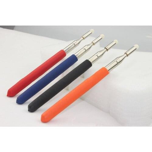 Professional touch whiteboard pen High quality felt head 1 meter stainless steel telescopic teacher pointer