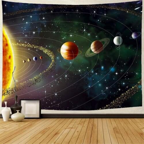 Nordic Wall Hanging Tapestry Starry Sky Blanket Mat Tablecloth Bedroom Decor tapestry wall Home Decor Wall decoration гобелен