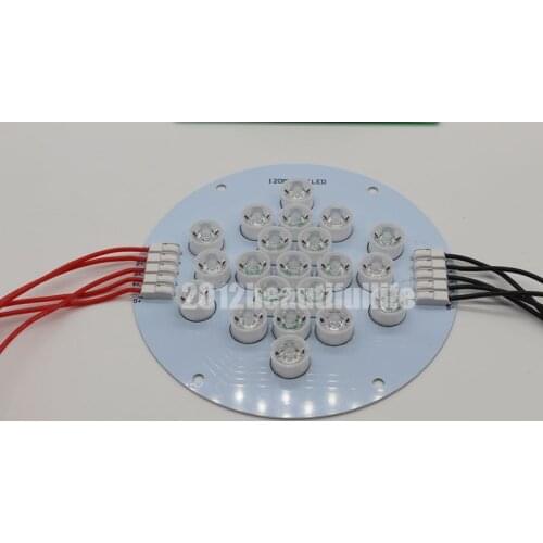 122mm 21leds 5 channels full spectrum high power plant grow aquarium led lamp