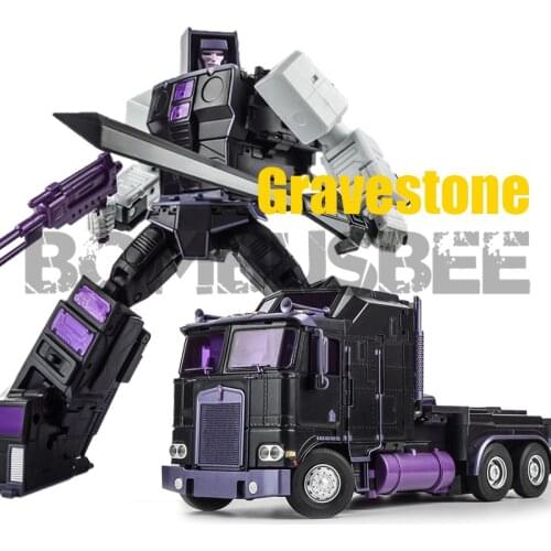【In Stock】X-TRANSBOTS MX-12A Reissue Motor Master Gravestone Head Stock for Monolith Combiner Action Figure Transformation Toy