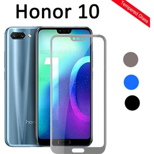 Glass Huawei Honor 10 Tempered Glass Screen Protector On Honor 10 Glass Honor10 Full Cover honer 10 COL-L29 Protective Glas Film