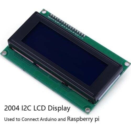 20x4 2004 Lcd 16x2 1602 Lcd For Arduino Display Screen Blue + Iic I2c Module Interface Adapter For Arduino Uno Raspberry Pi