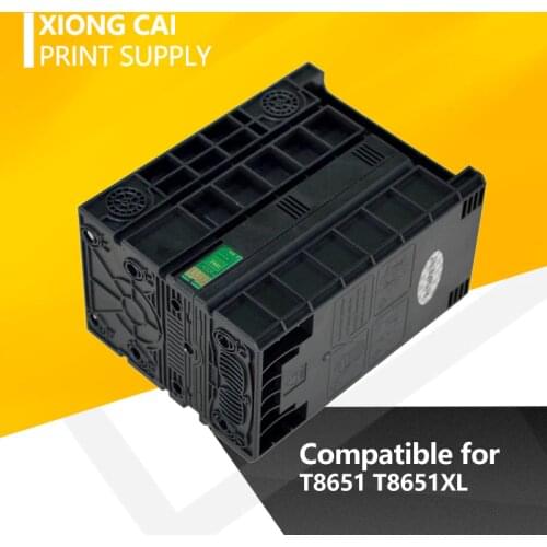 1Pc/2pcs/4pcs/8pcs/12pcs/ Compatible ink Cartridge T8651 T8651XL Pigment ink for EPSON WorkForce Pro WF-M5191 WF-M5190 WF-M5690