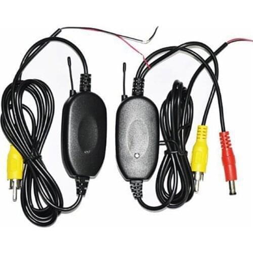 12V Wireless Color Video Transmitter Receiver Kit For Car Monitor The Car Rear View Camera Reverse Backup