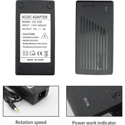 AC DC Adapter 15V Power Supply Converter 220V TO 15V Volt 1A 2A 3A 4A 5A Transformer Universal Power Adapter Source EU US Plug
