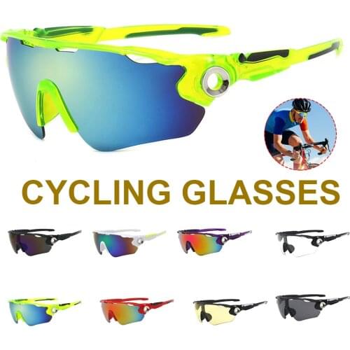 8 Clolors Cycling Eyewear Outdoor Sports Sunglasses Men Women Cycling Glasses MTB Glasses Road Riding Bike Sunglasses Goggles