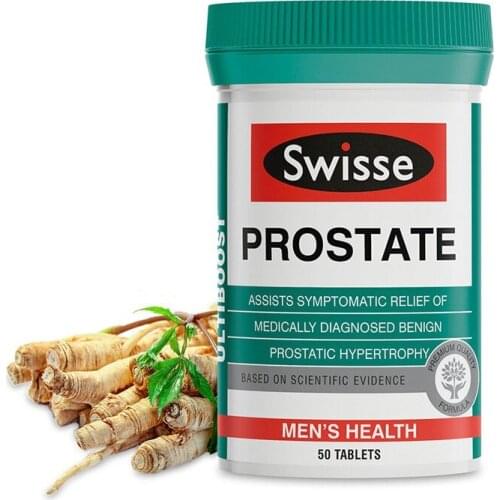 Australia Swisse Saw Palmetto Nettle Men Healthy Prostate Function Relief Benign Prostatic Hypertrophy Prostate Enlargement