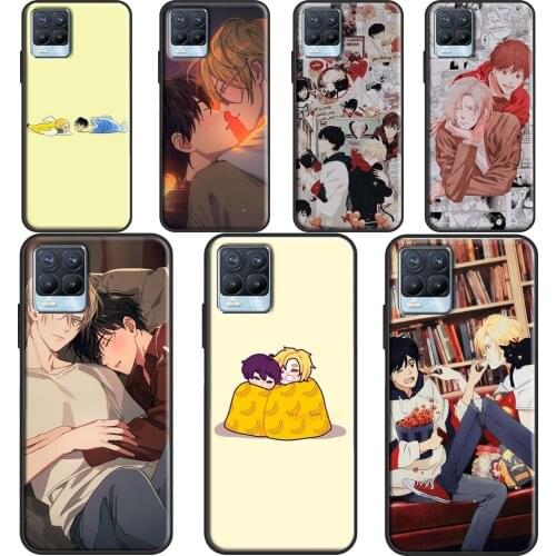 Ash Lynx E Eiji Okumura Banana Fish Cover For OPPO Realme 8 6 7 Pro Q3 C3 C11 C15 GT Case For OnePlus 8 Pro 9 Pro 8T Nord 9R