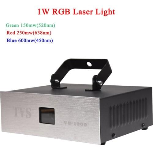 Good Effect Music DJ Disco Laser 1W RGB Laser Show use For Stage Performance Home Entertainment Sound Party Club Lighting
