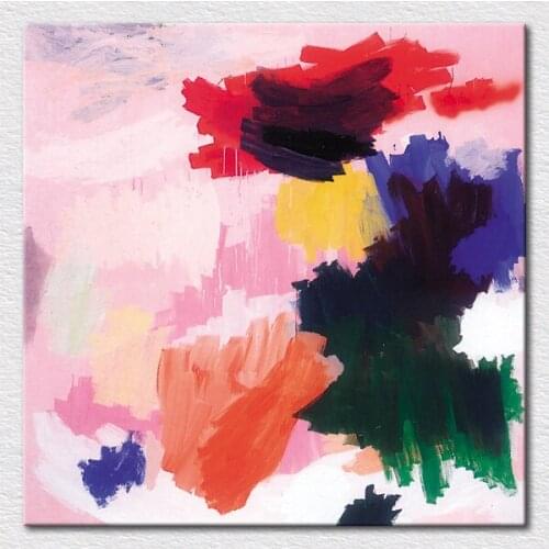 Canvas prints beautiful Romantic and colorful painting of fashion Abstract art for your room wall free shipping