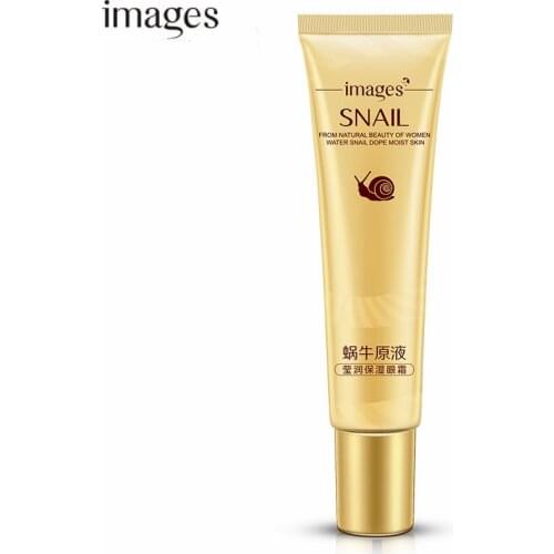 Snail Eye Cream Korea Imported Raw Material Remove Eye Dark Circle Anti-Puffiness Anti Wrinkle Anti Aging Moisturizing Eye Cream