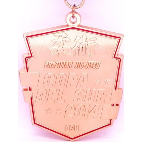 Medal low price custom metal Award Medal high quality custom metal sports medal OEM red copper medals