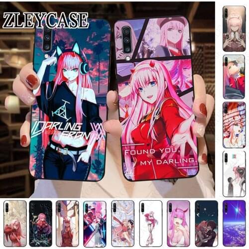 Darling In The Franxx Anime Soft Phone Cover For Samsung Galaxy A50 A10 A20 A20E A20S A30S A40 A71 A70 A30 A6 A7 A8 Cover