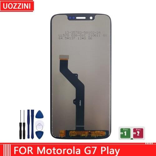 Original New LCD For Motorola MOTO G7 Play LCD Display Touch Screen For Moto G7 PLAY LCD Digitizer Assembly 100% Tested + Tool