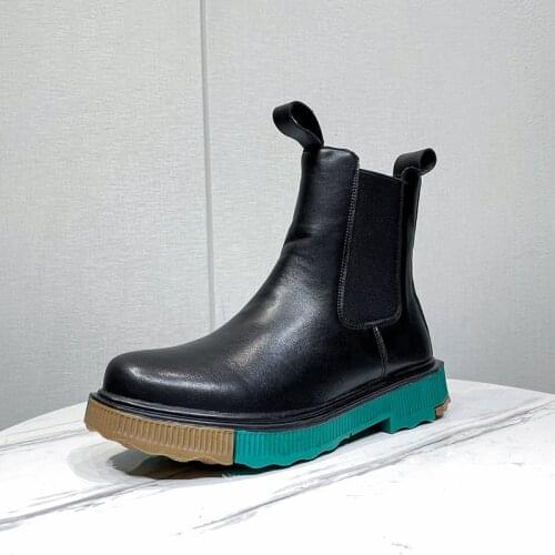 Мужские ботинки челси QZHSMY China At AliExpress